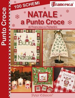 Cover 100 schemi Natale a punto croce