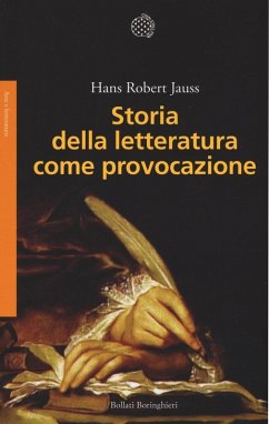 Cover Storia della letteratura come provocazione
