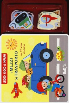 Cover I mezzi di trasporto. Leggo, gioco & imparo