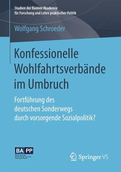 Konfessionelle Wohlfahrtsverbände im Umbruch - Schroeder, Wolfgang