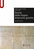 Storia delle lingue letterarie greche Storia delle lingue letterarie greche