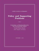 United States Government Policy and Supporting Positions (Plum Book) 2016