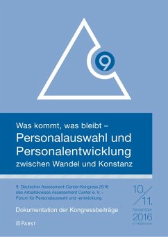 Cover Was kommt, was bleibt - Personalauswahl und Personalentwicklung zwischen Wandel und Konstanz (eBook, PDF)