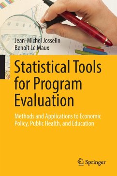 Statistical Tools for Program Evaluation - Josselin, Jean-Michel;Le Maux, Benoît