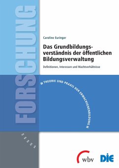 Das Grundbildungsverständnis der öffentlichen Bildungsverwaltung (eBook, PDF) - Duncker-Euringer, Caroline