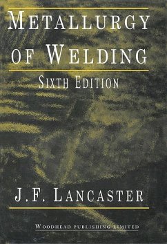 Metallurgy of Welding (eBook, ePUB) - Lancaster, J. F.