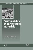 Sustainability of Construction Materials (eBook, ePUB)