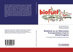 Biodiesel as an Alternative Transportation Fuel in Diesel Engines