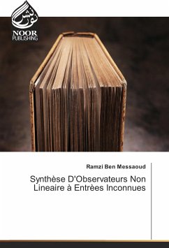Cover Synthèse D'Observateurs Non Lineaire à Entrèes Inconnues