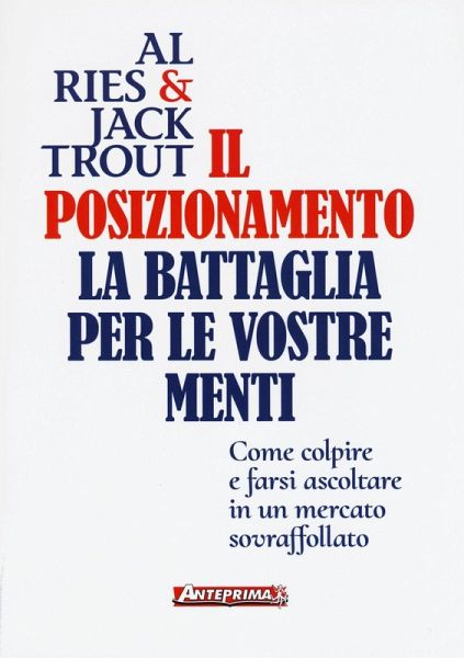 Il posizionamento. La battaglia per le vostre menti Il posizionamento. La battaglia per le vostre menti