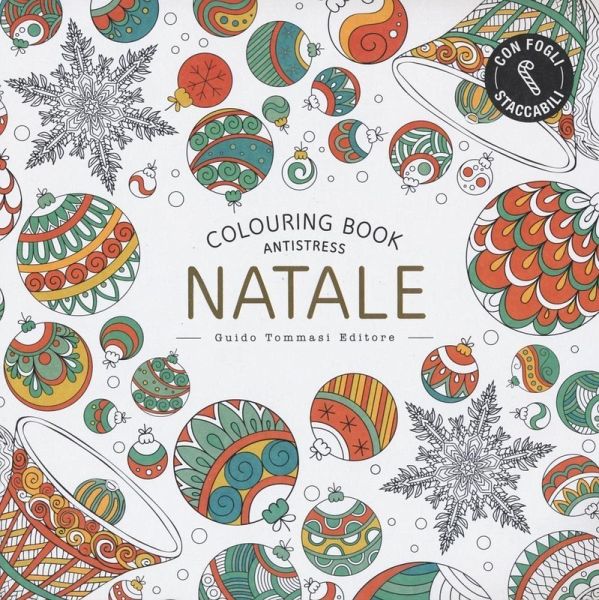 Natale. Colouring book antistress Natale. Colouring book antistress