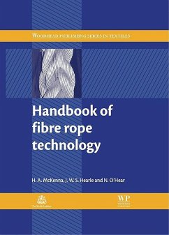Handbook of Fibre Rope Technology (eBook, ePUB) - McKenna, H A; Hearle, J. W. S.; O'Hear, N.