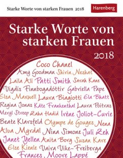 Starke Worte von starken Frauen 2018 - Anders, Ulrike