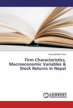 Firm Characteristics, Macroeconomic Variables & Stock Returns in Nepal - Rana, Surya Bahadur