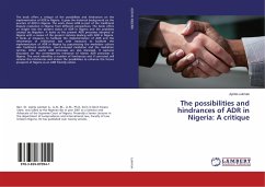 The possibilities and hindrances of ADR in Nigeria: A critique - Lukman, Ayinla