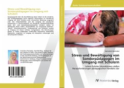 Stress und Bewältigung von Sonderpädagogen im Umgang mit Schülern - Neuhuber, Hannelore