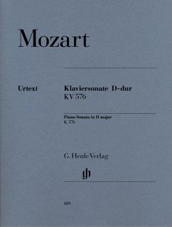 Cover Klaviersonate D-dur KV 576