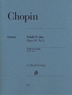 Cover Etüde E-dur op. 10,3