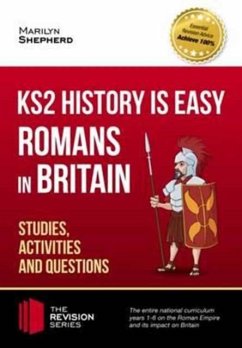 Cover KS2 History is Easy: Romans in Britain (Studies, Activities & Questions) Achieve 100%