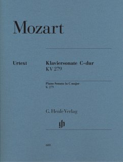 Cover Klaviersonate C-dur KV 279 (189d)