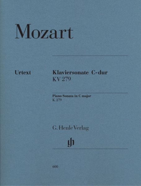 Klaviersonate C-dur KV 279 (189d) Klaviersonate C-dur KV 279 (189d)