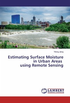 Estimating Surface Moisture in Urban Areas using Remote Sensing