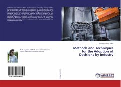 Methods and Techniques for the Adoption of Decisions by Industry - Cezarina Adina, Tofan