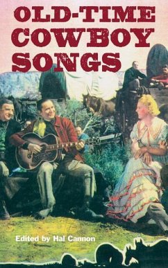 Old-Time Cowboy Songs (Pb) - Cannon, Hal