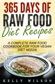 365 Days Of Raw Food Diet Recipes: A Complete Raw Food Cookbook For Your Vegan Diet Needs (eBook, ePUB)