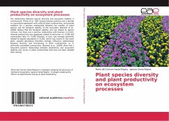 Plant species diversity and plant productivity on ecosystem processes - Santa-Regina, María del Carmen;Santa-Regina, Ignacio