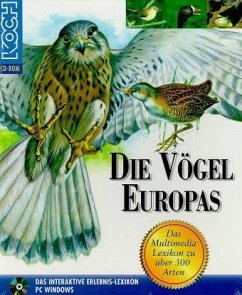 Cover Die Vögel Europas, 1 CD-ROM m. Bonus-CD-ROM