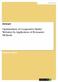 Optimization of Cooperative Banks' Websites by Application of Persuasive Methods (eBook, PDF)