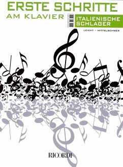 Cover Erste Schritte am Klavier - Italienische Schlager