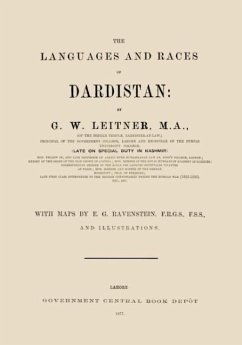 Languages and Races of Dardistan - Leitner, Gottlieb Wilhelm; Sloan, Sam