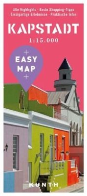 KUNTH EASY MAP Kapstadt 1:15.000 - KUNTH Verlag