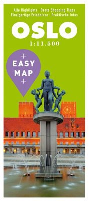 KUNTH EASY MAP Oslo 1:11.500 - KUNTH Verlag