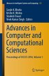Advances in Computer and Computational... - Bild 1