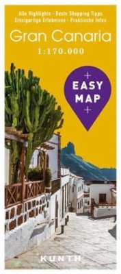 KUNTH EASY MAP Gran Canaria 1:170.000 - KUNTH Verlag