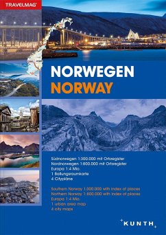 Reiseatlas Norwegen - Reiseatlas Norwegen 1:300.000