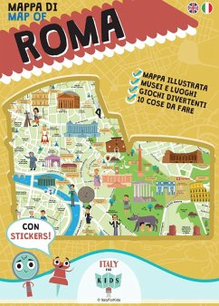 Cover Mappa di Roma illustrata