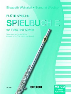 Cover Flöte spielen Spielbuch E