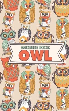 Cover Address Book Owl