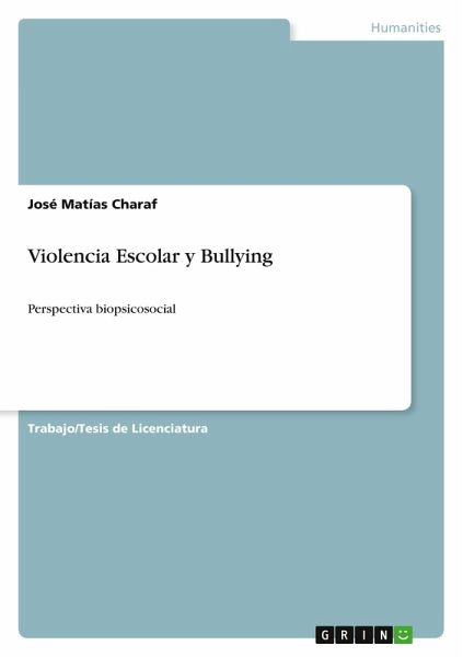 Violencia Escolar y Bullying Violencia Escolar y Bullying