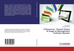 E-Resources : Present Status & Usage at Management Institute Libraries