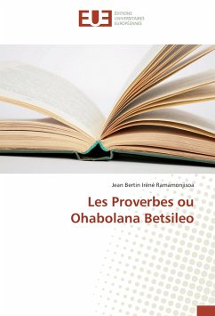 Cover Les Proverbes ou Ohabolana Betsileo