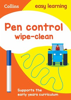 Pen Control Age 3-5 Wipe Clean Activity Book - Collins Easy Learning