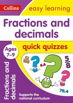 Fractions & Decimals Quick Quizzes Ages 7-9 - Collins Easy Learning