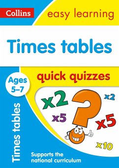 Times Tables Quick Quizzes Ages 5-7 - Collins Easy Learning