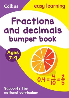 Fractions & Decimals Bumper Book Ages 7-9 - Collins Easy Learning