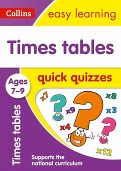 Times Tables Quick Quizzes Ages 7-9 - Collins Easy Learning
